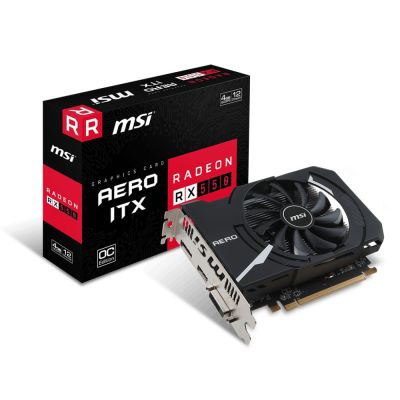 AMD RX 550/4GB MSI AERO ITX (OC/D5)