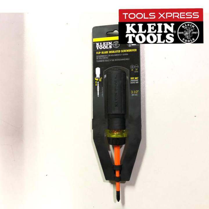 Klein Tools Flip-blade Insulated Screwdriver 