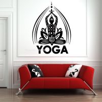 [COD] Wall Decal Pose Stickers Mandala Buddha Bedroom Wallpaper Studio Mural Posters LL466