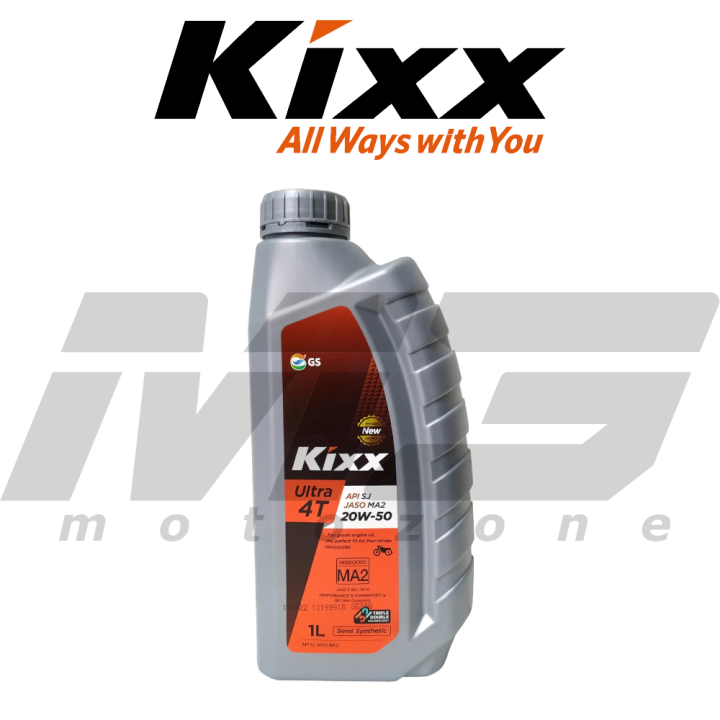 Kixx 20w 50 Ultra 4T Semi Synthetic Motorcycle Engine Oil Lazada PH
