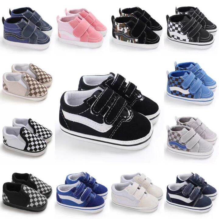 Baby Shoes Boys Girls Newborn Walker Toddler Shoes Soft Bottom Infant