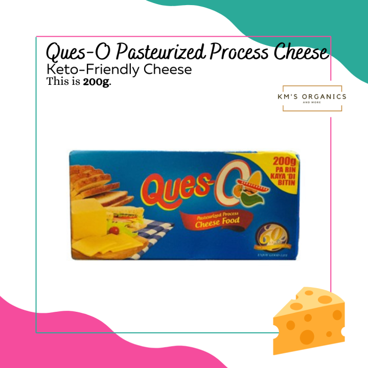 QuesO Pasteurized Processed Cheese 200g Lazada PH