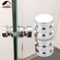 【CW】 Myhomera Door Handle Glass Knob Push Shower Cabinet Handles Drawer 10-80mm Thickness