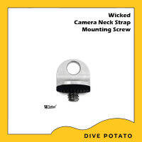 Wicked Camera Neck Strap Mounting Screw สกรูยึดกล้องถ่ายรูปใต้น้ำ ขนาด 1/4 นิ้ว Scuba Diving Camera