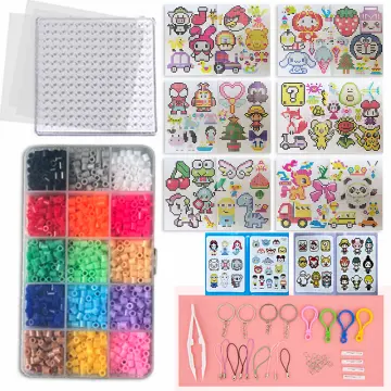 Toys Water Fuse Beads Kit for Kids Craft Art 5mm Beads DIY Melting