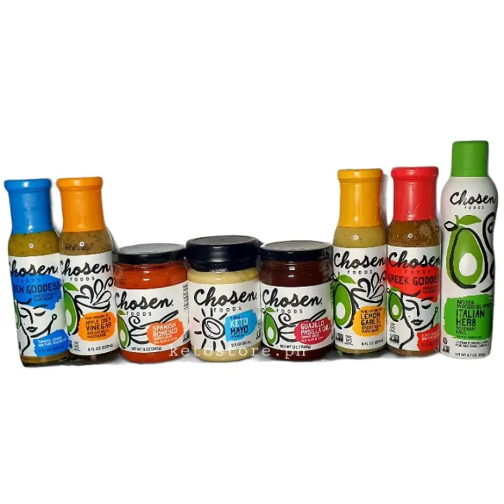 CHOSEN FOODS CLASSIC MAYO 100 AVOCADO OIL BASED Classic Keto Mayo with