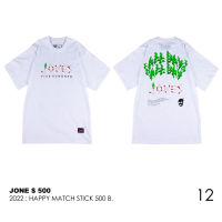 【ไทยขายส่ง จัดส่งในประเทศ】JONE$500 HAPPY MATCH STICK - 12 WHITE