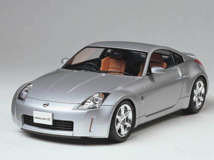 tamiya-24254-1-24ชุดตัวต่อโมเดลรถยนต์ของเล่นประกอบเองขายดี-nissan-350z-ชุดประกอบโมเดลพลาสติกสำหรับคอลเล็กชั่นของเล่นแบบ-diy