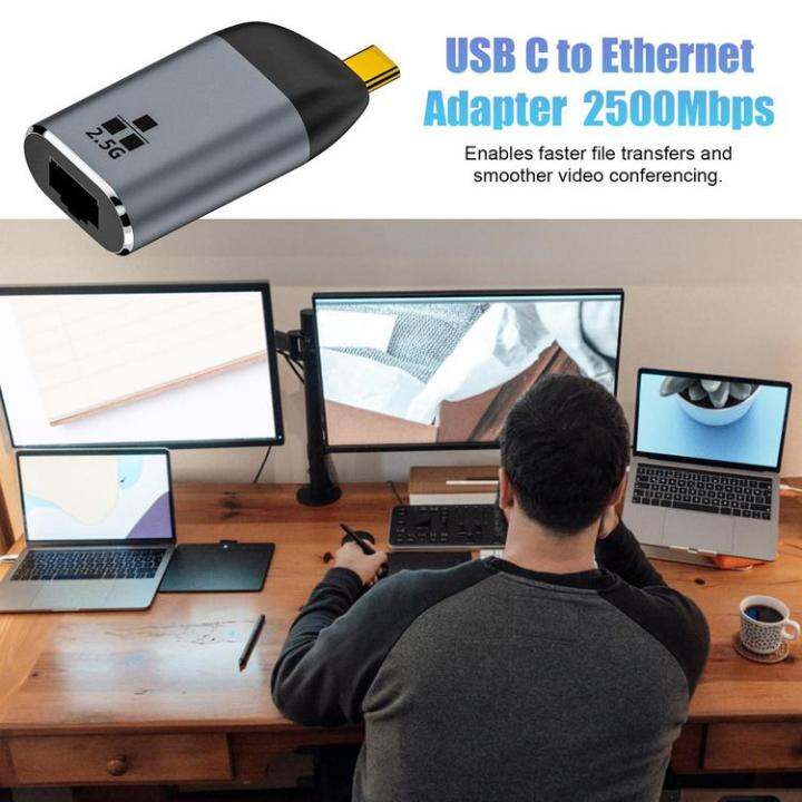 ethernet-usb-c-adapter-usb-ethernet-adapter-2500mbps-plug-and-play-aluminum-mini-usb-lan-network-card-for-pc-laptop-desktop-flash-drive-well-suited