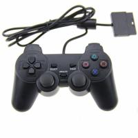 【In Stock】 avk7n0 สำหรับ Play Station 2การเชื่อมต่อแบบมีสาย Gamepad Double Game Controller Joypad Gamepad สำหรับ PS2เกมคอนโซล Joystick