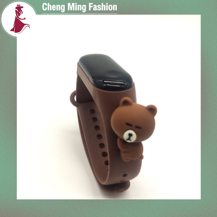 jam-tangan-elektronik-การ์ตูน-cheng-ming-สำหรับผู้ชายผู้หญิงนำหน้าจอสัมผัสตุ๊กตาอนิเมะน่ารักนาฬิกาข้อมือสำหรับนักเรียน