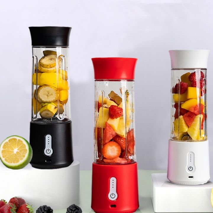 เครื่องผสมมิลค์เชค-juicer-mini-เครื่องปั่นน้ำผลไม้เครื่องปั่นไฟฟ้าแบบพกพา-usb-อเนกประสงค์ขนาด500มล-เครื่องผสม6ใบมีด-tt-ร้านค้า