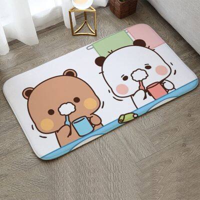 Bubu And Dudu Prayer Rug Kitchen Mat Bedroom Carpet Living Room Rugs Welcome Entrance Doormat Balcony Home Non-slip Door Mat