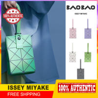 ของแท้100% 2023ใหม่แฟชั่น Bao Issey Miyake กระเป๋า2X3ที่ใส่โทรศัพท์มือถือกระเป๋าทรงสี่เหลี่ยมมีหูหิ้วสะพายไหล่น้ำค้างแข็งกระเป๋าถือแฟชั่นผู้หญิงกระเป๋าผิวด้านและเนื้อเย็น