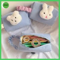 DOULI ผ้าลูกฟูก ถุงเก็บเครื่องเขียน แบบพกพาได้ ความจุมาก กระเป๋าใส่ปากกา ที่มีคุณภาพสูง มัลติฟังก์ชั่นการใช้งาน กล่องใส่ดินสอ สำหรับนักเรียน