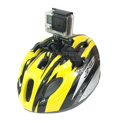เข็มขัดหมวกกันน็อคจักรยานสายรัดหมวกแข็งขายึดกล้องโกโปรฮีโร่8 7 6 5 4 Xiaomi Yi 4K Sjcam Sj4000 Sj5000อุปกรณ์เสริมสำหรับกล้องกีฬา Eken