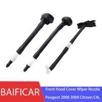 brand new Baificar Front Hood Cover Wiper Nozzle Spout Washer Jet Spray For Peugeot 206 207 301 307 308 2008 3008 408 Citroen C2 C4L C5