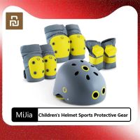 Mijia Xiaoxun Adjustable Kids Cycling Helmet Bike Sport Kneepad Elbow Knee Wrist Protective Safety Gear MTB Cycling Helmet Cap