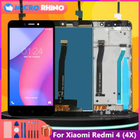 5.0 สำหรับ Xiaomi R Edmi 4จอแสดงผล LCD Touch Screen Digitizer สมัชชาชิ้นส่วนที่มีกรอบสำหรับ R Edmi 4X 2016090, MAG138, MAE136