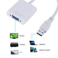 USB 3.0 2.0ไปยังตัวแปลงวีจีเอ Multi ตัวแปลงหน้าจอสำหรับจอแลปท็อปคอมพิวเตอร์โปรเจคเตอร์