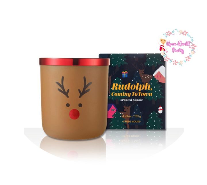 etude-house-rudolph-coming-to-town-scented-candle-เทียนหอมคริสต์มาส