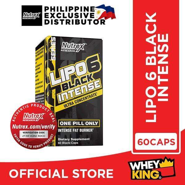 NUTREX LIPO 6 INTENSE Fat Burner 60CAPS Lazada PH