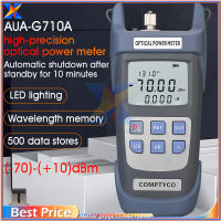 AUA-G710AG510A FTTH Optical Power Meter with LED lighting -70~+10dBm-50~+26dBm Optical fiber Cable Tester with SCFC Connector