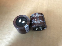 CHEMI-CON kmq Series 330uF 450V 35x35mm Nippon ขายใหม่ NCC Electrolytic Capacitor Kit 450v330f