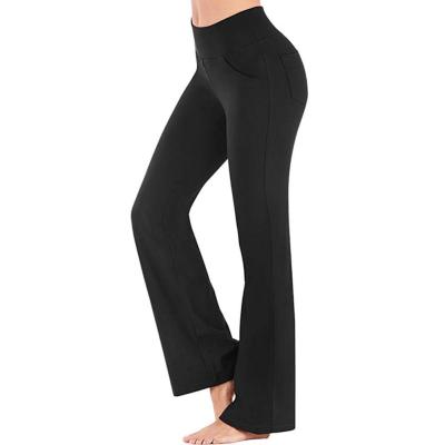 Flare Pants for Women with Pockets High Waist Workout Pants for Women Work Pants Dress Pants Plus Size 4XL