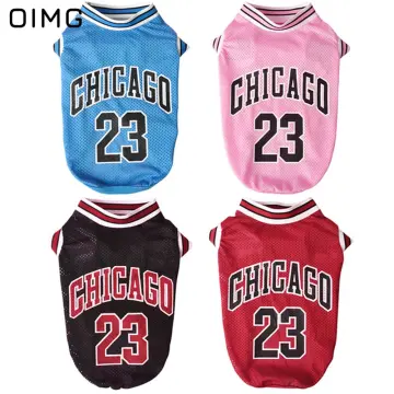 Red Basketball Dog Jersey, Basketball Dog Jersey