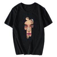 Hot sale Billie Eilish graphic Mens 100% Cotton Round Neck Short Sleeve T-Shirt  Adult clothes