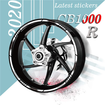 Motorcycles waterproof Reflective sticker moto full coverage wheels stickers Rim Stripe Tape For HONDA CB1000R cb1000r cb 1000r