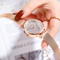 ⌚ นาฬิกาแฟชั่น⌚ Quicksand sky watches female ins wind han edition contracted temperament girlfriends sen department at the beginning of high school students quartz watch