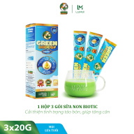 Sữa non Green Daddy Biotic, Sữa tăng cường sức khoẻ, cải thiện hệ tiêu hoá, khắc phục biếng ăn, giúp trẻ ăn ngon ngủ ngon 3 gói x20g thumbnail