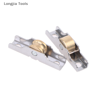 Longjia Tools 10มม.สแตนเลสหน้าต่างรอกเลื่อนประตูลูกกลิ้งวิ่งล้อติดตามรอก