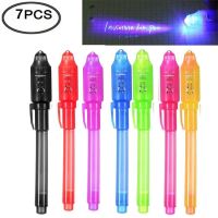 Creative Magic UV Light Pen Invisible Colourless Ink Pen Glow In The Dark Pen With Built in UV Light Gifts And Security Marking