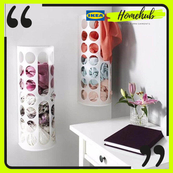 IKEA PLASTIC BAG DISPENSER VARIERA PLASTIC BAG STORAGE ORGANIZER WHITE