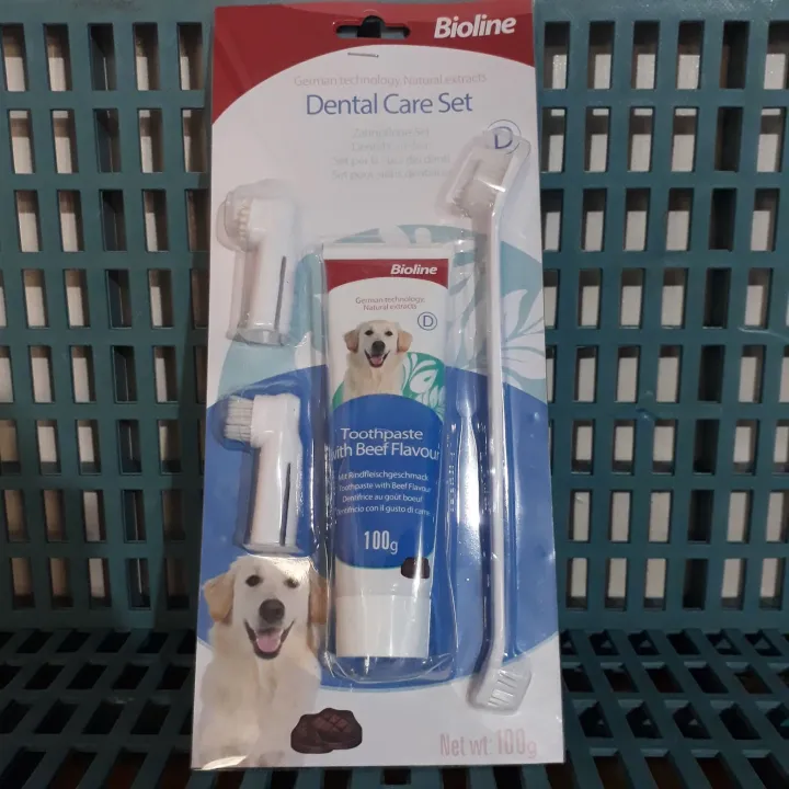 Bioline Dental Care Set 100g (Beef Flavor) Lazada PH