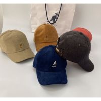 สต็อคพร้อม kangol ผ้าลูกฟูก ผู้ชายและผู้หญิง บุคลิกภาพ สะดวกสบาย หมวก หมวกลิ้นเป็ด หมวกเบสบอล