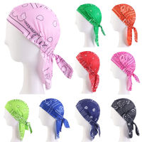 New Unisex Women Bandana Hat Stretchy paisley Durag Cap Adjustable Cancer Chemo Turban Wigs Doo Durag Headwrap Pirate Head Scarf