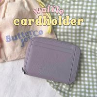 Butterjoyco (*secret menu ?) Waffle Cardholder หนังแท้