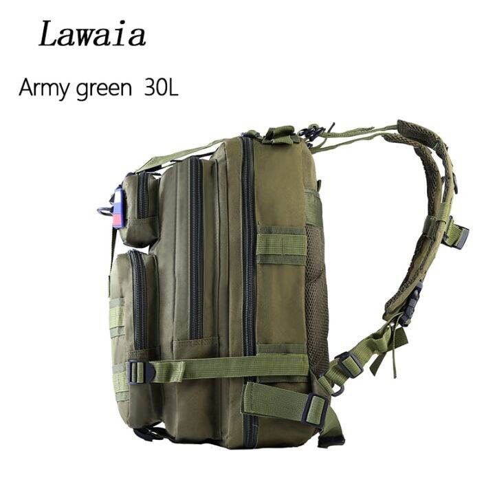 lawaia-backpack-25l-30l-capacity-nylon-material-backpack-outdoor-camping-travel-portable-gear-military-tactical-backpack