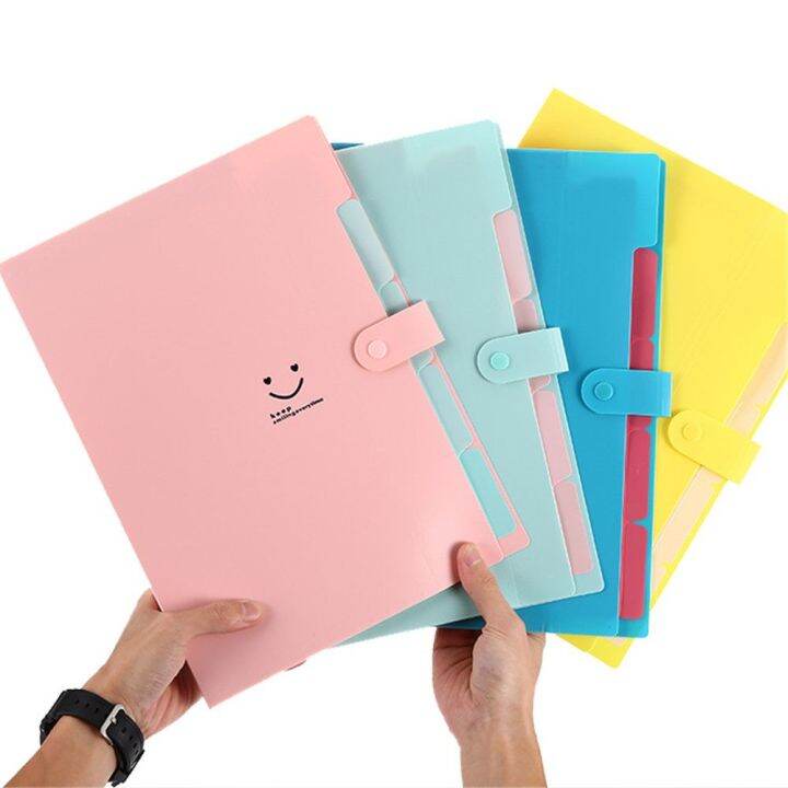 X CRAFT HOME 5Pocket Paper Organizer File Classify Document Holder