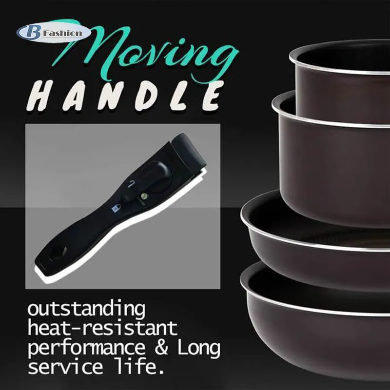 Pot Handle Woks Clip Handle Frying Pan Stockpot Universal Detachable  Anti-Scalding Removable Handle;Pot Handle Pan Stockpot Universal Detachable  Anti-Scalding Removable Handle 