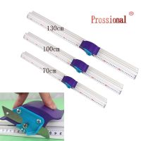 70-130CM For Kt Board Pvc Board Manual Cutting Ruler Aluminum Anti-Skid Cutting Positioning Track Ruler Woodworking DIY Tool Shoes Accessories