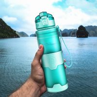 ZORRI Sport Water Bottle BPA Free Portable Gym Anti-fall Leak-proof Drinkware Outdoor Travel Camping Hiking Tritan Drink Bottle