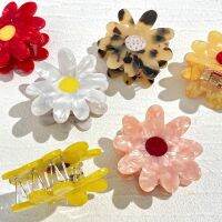 【YF】❡☃❁  Acetate Hair Claw for Colorful Small Floral Headwear Hairpins Fashion Accessories 2023