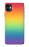 เคสมือถือ iPhone 11 ลายLGBT ธง LGBT Gradient Pride Flag Case For iPhone 11