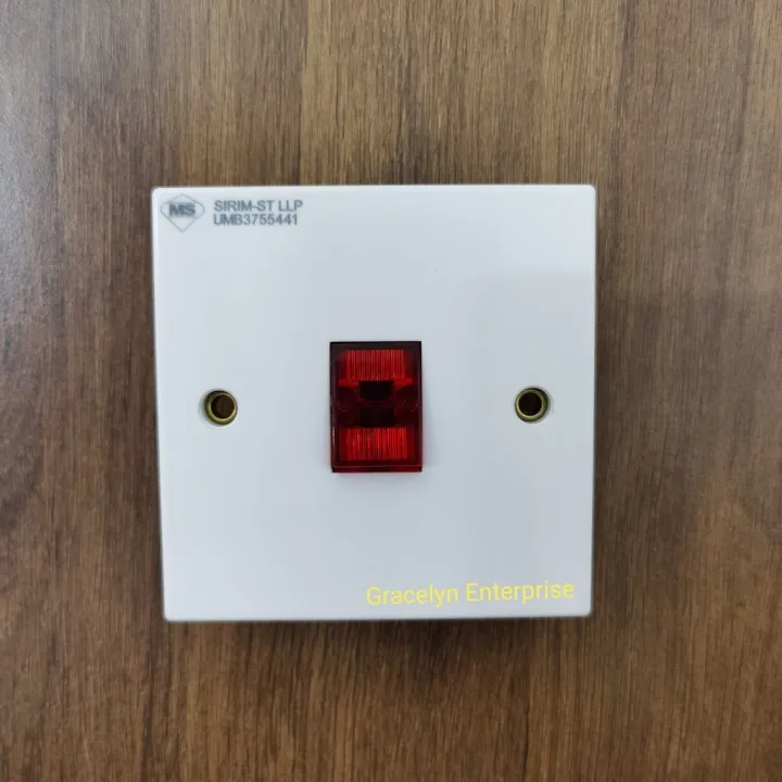 UMS WH220 20A Double Pole Switch Socket Outlet Lazada