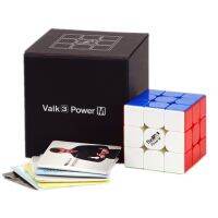 The Valk 3 Power M Valk 3 M ลูกบาศก์ขนาดมินิ3X3 Elite M ลูกบาศก์มายากลแม่เหล็กความเร็วสูง Mofangge Qiyi ของเล่นการแข่งขันปริศนา WCA